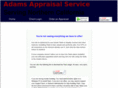 adamshomeappraisal.com