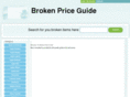 brokenpriceguide.com