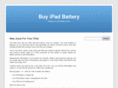 buyipadbattery.com