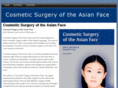 cosmeticsurgeryoftheasianface.com