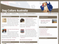 dogcollarsaustralia.com