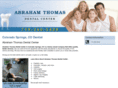 abrahamthomasdentalcenter.com