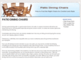patiodiningchairs.com