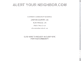 alertyourneighbor.com