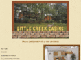littlecreekcabins.com