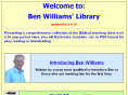 benwilliamslibrary.com