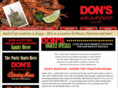 donsseafoodonline.com