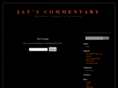 jayscommentary.com
