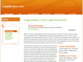 largebinders.com