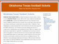 oklahomatexasfootballtickets.com