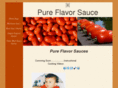 pureflavorsauce.com