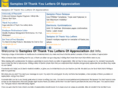 samplesofthankyoulettersofappreciation.info