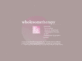 wholesometherapy.com