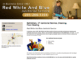 redwhiteandbluejanitorial.com
