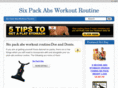 sixpackabsworkoutroutine.org