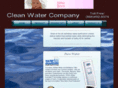 cleanwatercompany.com