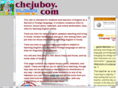 chejuboy.com