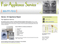fairapplianceservice.com