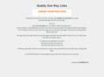 qualityonewaylinks.com