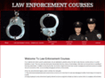 lawenforcementcourses.com