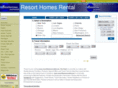 resorthomesrental.com