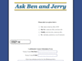 askbenandjerry.com