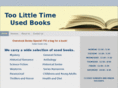 toolittletimeusedbooks.com