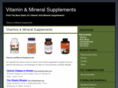 vitaminandmineralsupplements.org