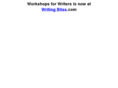 workshopsforwriters.com