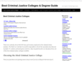 criminaljusticecollegesguide.com