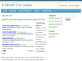 6monthcarlease.com
