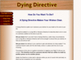 dyingdirective.com