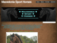 macedoniasporthorses.com
