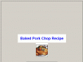 bakedporkchoprecipe.com