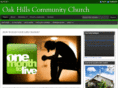 oakhillscommunitychurch.org