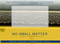 nosmallmatterbook.com