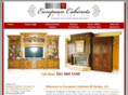 europeancabinetsanddesign.com