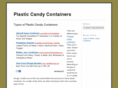 plasticcandycontainers.com