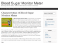 bloodsugarmonitormeter.com