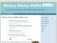mickeymousewafflemakernow.com