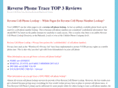 reversephonetrace.org