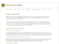 wholebraincreative.com