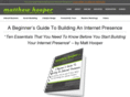 abeginnersguidetobuildinganinternetpresence.com