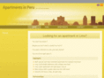 apartmentsinperu.com