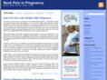 backpaininpregnancy.com