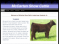 mccartanshowcattle.com