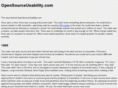 opensourceusability.com