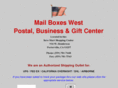 mailboxeswest.com