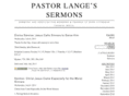 pastorlangessermons.com