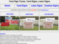 yardsignstexas.com